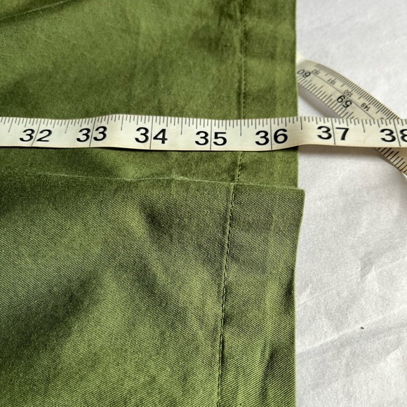 NWT J.Crew size 00 utility shirt dress in green - Picture 7 of 12